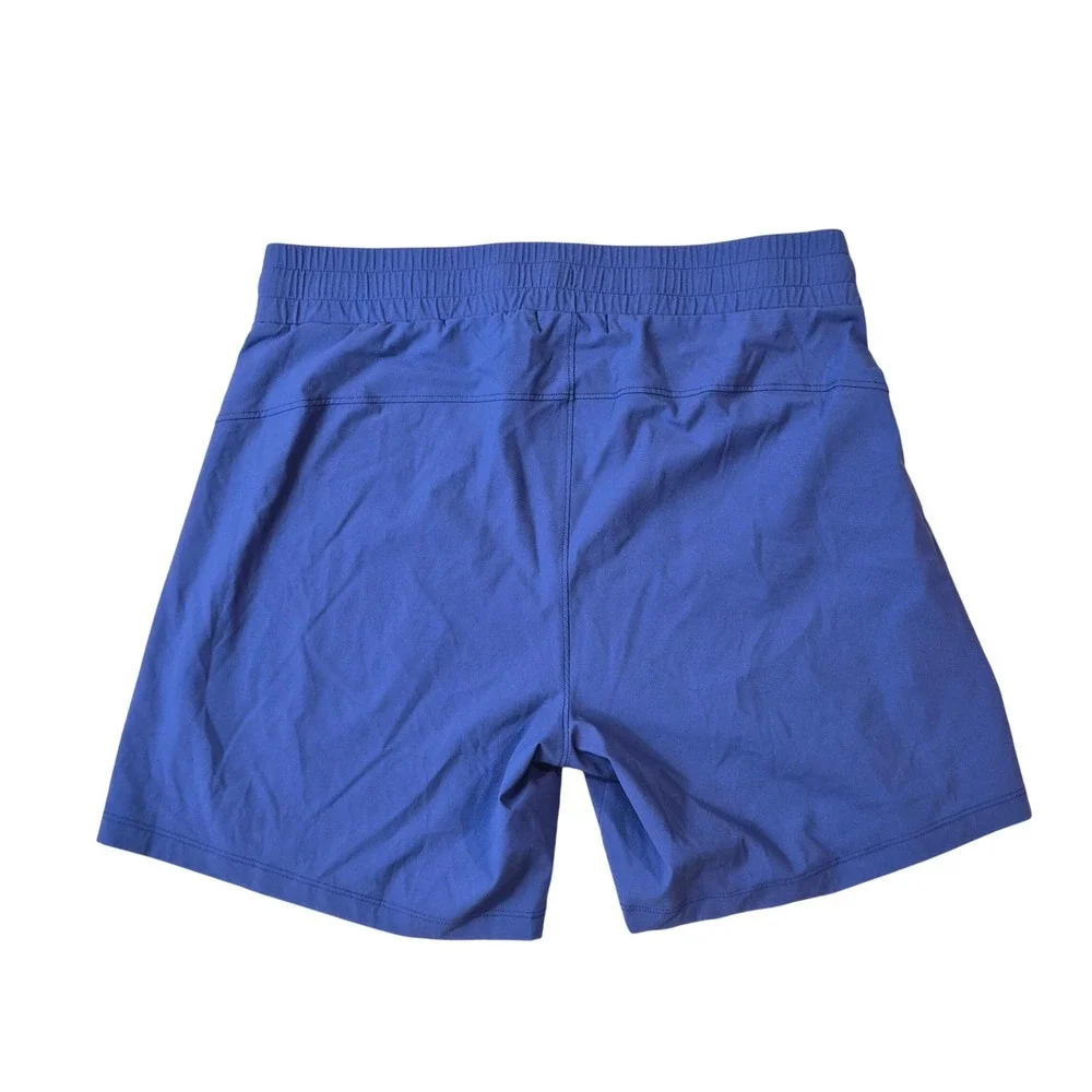 Tuff Athletics Blue Active Shorts Womens Small Drawstring Pockets 1672581